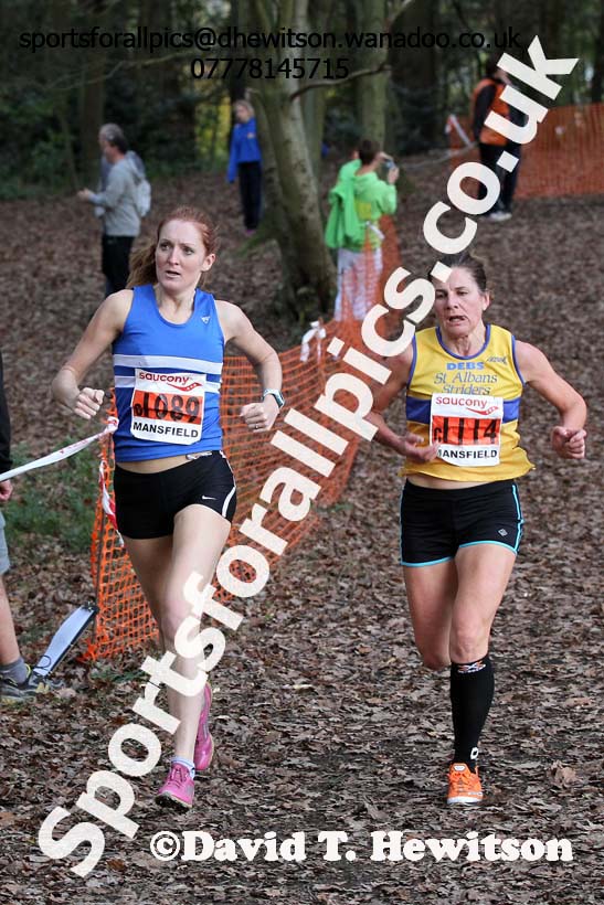 Senior womens National Cross Country Relays. Photo: David T. Hewitson/Sports for All Pics